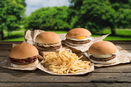 menu-Egg-Pineapple-Mushroom-and-Chorizo-Burgers-with-Fries